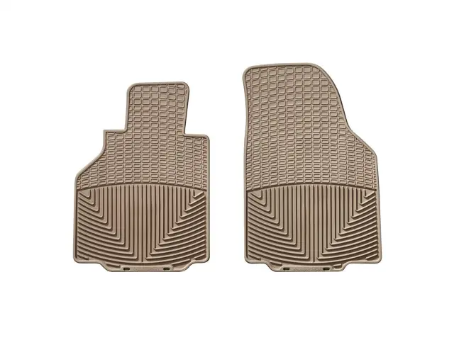 W56TN - Accessories: Front Tan All Weather Floor Mats for WeatherTech Image