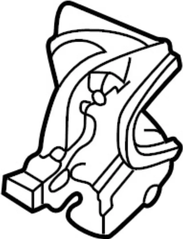 825035P01A - Body: Lock for INFINITI: G20, QX4 Image