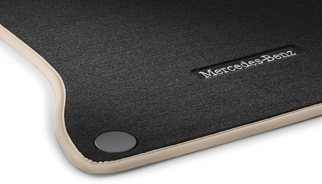 1176808100698S68 - Interior: Velour Floor Mats Classic, Set, 4-Piece for Mercedes-Benz Image