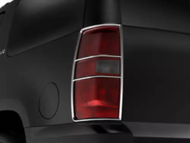 19170552 - Exterior: Tail Lamp Guards - Chrome for Chevrolet: Suburban 1500, Suburban 2500, Tahoe Image