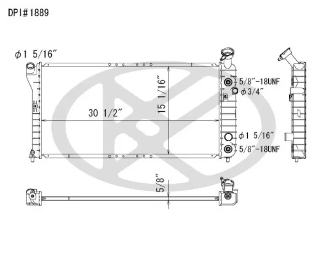A1889 - : Koyorad Radiator for Koyo Image