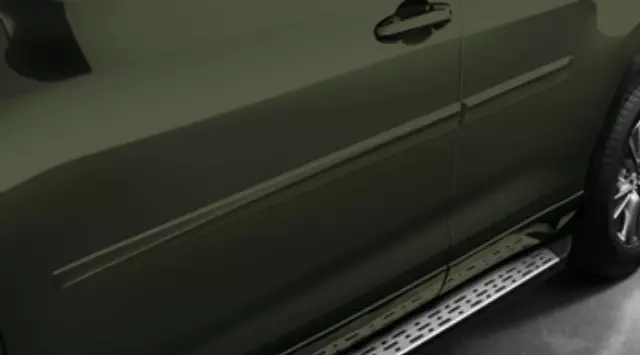 PT9384814116 - Exterior: Body Side Molding - Terrane Khaki for Lexus: RX350, RX350L, RX450h, RX450hL Image