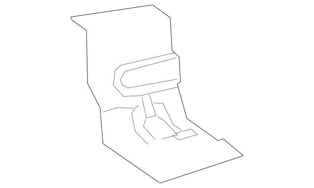 2046102731 - Substructure: Console for Mercedes-Benz: C250, C300, C350, C63 AMG, E550, GLK250, GLK350 Image image