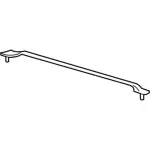 5L3Z99291A40AA - Body: Rail for Lincoln: Mark LT Image