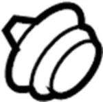 155307111 - Body: Door Trim Panel Clip for INFINITI: EX35, FX35, FX45, G25, G35, G37, Q40, Q45, Q60, QX30, QX60 Image