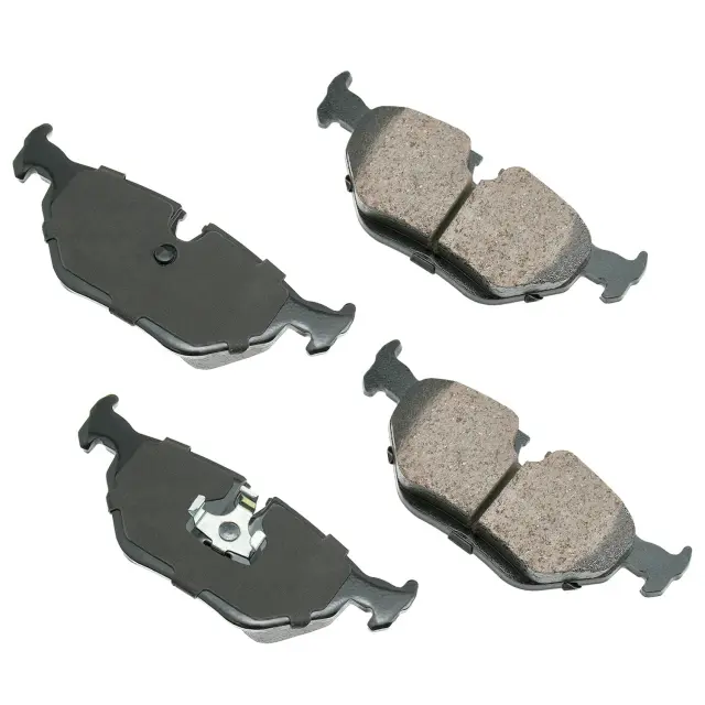 EUR396A - : Akebono EURO Ultra Premium Ceramic Disc Brake Pad Kit for AKEBONO Image