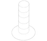 2077760069 - Soft Top: Nipple for Cable for Mercedes-Benz: E550 Image