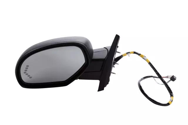 Black Driver Side Mirror - GM (25831194)