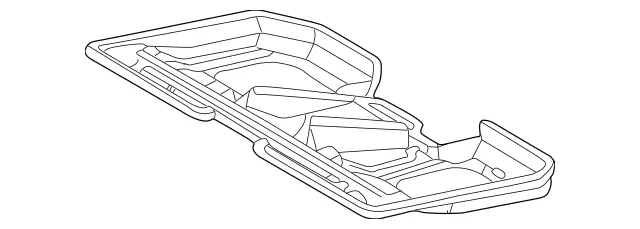 2089200122 - Body: Cushion Frame for Mercedes-Benz Image