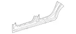 2116371035 - Side Panels: Longitudinal Member for Mercedes-Benz Image