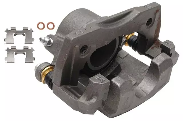 Front Passenger Side Disc Brake Caliper Assembly (Friction Ready Non-Coated), Remanufactured - GM (19156667)