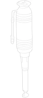 2203206013 - Springs, Suspension and Hydraulics: Parts Kit, Ssp. Strut for Mercedes-Benz Image