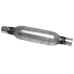 17852 - : Universal Exhaust Resonator 2" Inlet (ID) 2" Outlet (ID) 2" Outlet (OD) for Walker Exhaust Image