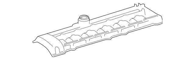 6480100230 - : Cylinder Head Cover for Mercedes-Benz Image
