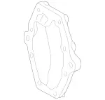 2103512908 - Rear Axle: Cap for Mercedes-Benz Image