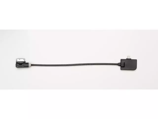 Mdi Adapter Cable - Lightning Charger - Black - Volkswagen (000-051-446-Q)