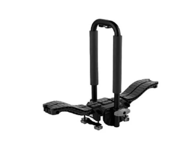19419506 - : Kayak Storage Mount for Buick: Enclave, Encore, Encore GX, Envision, Regal Sportback, Regal TourX | Cadillac: Escalade, Escalade ESV, LYRIQ, SRX, XT4, XT5, XT6 | Chevrolet: Avalanche, Blazer, Blazer EV, Bolt EUV, Bolt EV, Captiva Sport, Colorado, Cruze, Cruze Limited, Equinox, Equinox EV, Silverado 1500, Silverado 1500 LTD, Silverado 2500 HD, Silverado 3500 HD, Silverado EV, Sonic, Suburban, Suburban 1500, Suburban 2500, Suburban 3500 HD, Tahoe, Trailblazer, Traverse, Trax | GMC: Acadia, Acadia Limited, Canyon, Sierra 1500, Sierra 1500 Limited, Sierra 2500 HD, Sierra 3500 HD, Sierra EV, Terrain, Yukon, Yukon XL, Yukon XL 1500, Yukon XL 2500 Image