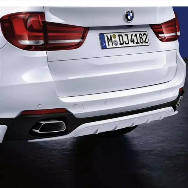 51192364673 - Exterior: M Performance Matte Black Rear Attachment for BMW Image