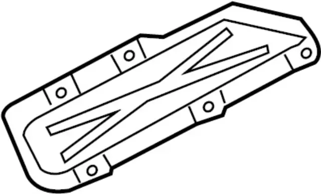 768C0CR050 - Body: Closing Plate for INFINITI: M45 Image