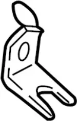 543465CF0A - Suspension: Strut Bracket for Infiniti Image