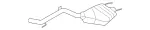 2214908935 - Exhaust System: Exhaust Line for Mercedes-Benz Image
