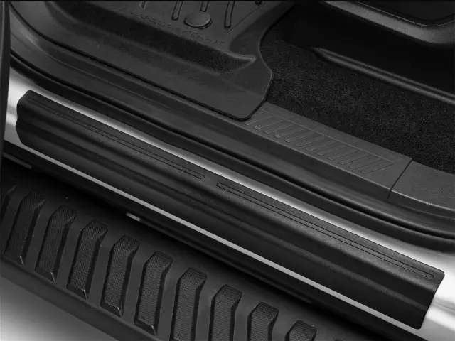 ST018K1 - Exterior: Black  Sill Protector for WeatherTech Image