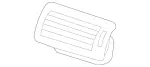 25183009547E94 - Body: Air Vent for Mercedes-Benz Image