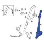 JL3Z63611B08AE - Electrical: Outer Belt for Ford: F-150 Image