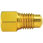 BLF35B - : Brass Adapter, Female(M10x1.0 Inverted), Male(M11x1.5 Bubble), 1/bag for AGS Image