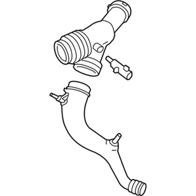 KL3Z9C623C - : Turbocharger Inlet Hose for Ford Image