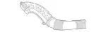 2640907000 - : Air Intake Hose for Mercedes-Benz Image