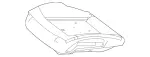 2189109502 - Driver Seat: Padding, Frt. Seat Cush for Mercedes-Benz: CLS400, CLS550, CLS63 AMG, CLS63 AMG S Image