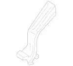 231528020964 - Chassis Sheet Metal/Air Intake: Naca Fitting for Mercedes-Benz Image