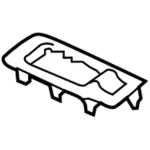 JJ5Z7E391AA - Body: Bezel for Ford: Escape Image