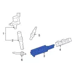 3U7Z12A650FSFRM - Engine: Engine Control Module (ECM) for Ford: F-250 Super Duty, F-350 Super Duty, F-450 Super Duty, F-550 Super Duty Image