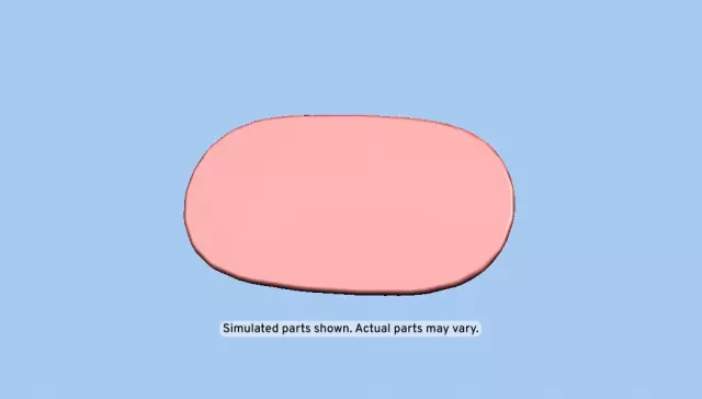 15912852 - Body: Lock Pillar Trim Plug for Cadillac: Escalade EXT | Chevrolet: Avalanche Image