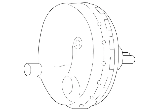 2514300000 - Body: Booster Assembly for Mercedes-Benz Image