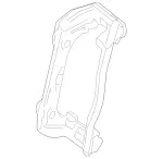 2044211194 - Brakes: Brake Carrier for Mercedes-Benz Image