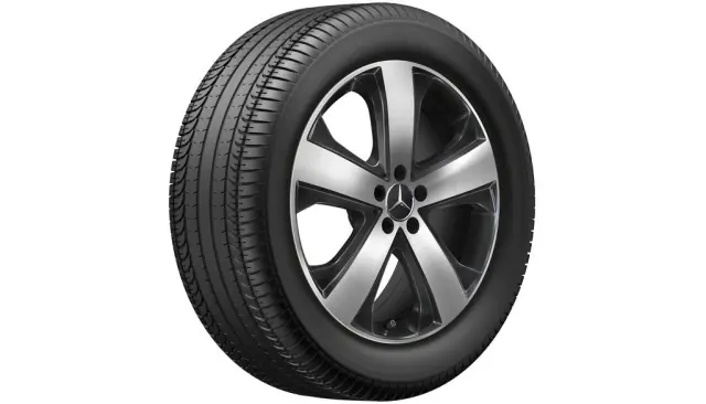 16740150007X23 - Wheels: 5-Spoke Wheel, Front Axle, 8.5 J X 20 Et 62.6 for Mercedes-Benz Image