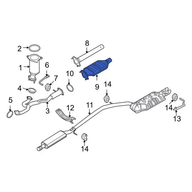 2点 YL8Z-9F472-AA YL8Z9F472AA Genuine Ford Part