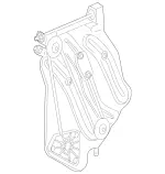 1726700403 - Windows: Window Lifter for Mercedes-Benz: SLC300, SLC43 AMG, SLK250, SLK280, SLK300, SLK350, SLK55 AMG Image