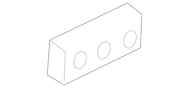 2037580011 - Body: Striker Plate for Mercedes-Benz Image