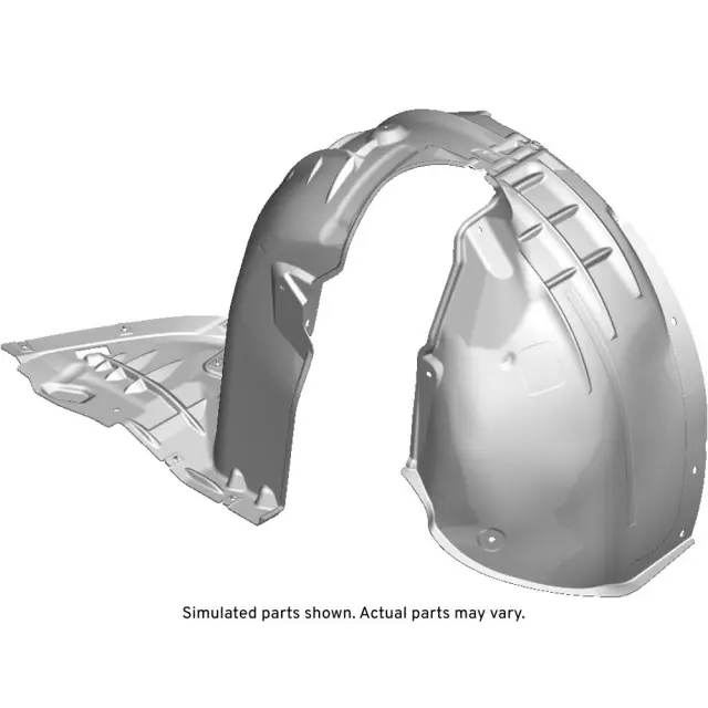 42689378 - : 2017-2021 Chevrolet Bolt EV - Passenger Side (RH) Fender Liner for Chevrolet: Bolt EV Image