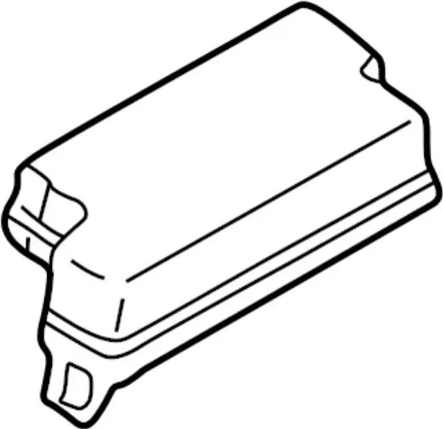 243822W600 - Electrical: Fuse Box Cover for INFINITI: QX4 Image