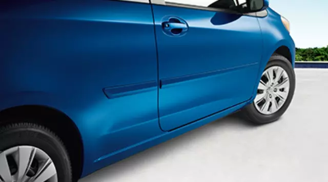 PT9385211102 - Exterior: Molding, Body Side, Black Sand for Toyota: Yaris Image