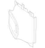 2315050161 - : Air Duct for Mercedes-Benz: SL550 Image
