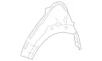 2176370376 - Body: Outer Wheelhouse for Mercedes-Benz Image