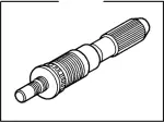 9C2Z7060A - : Shaft Assembly Output for Ford Image