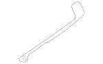 46368060032B24 - Body: Outer Molding for Mercedes-Benz Image
