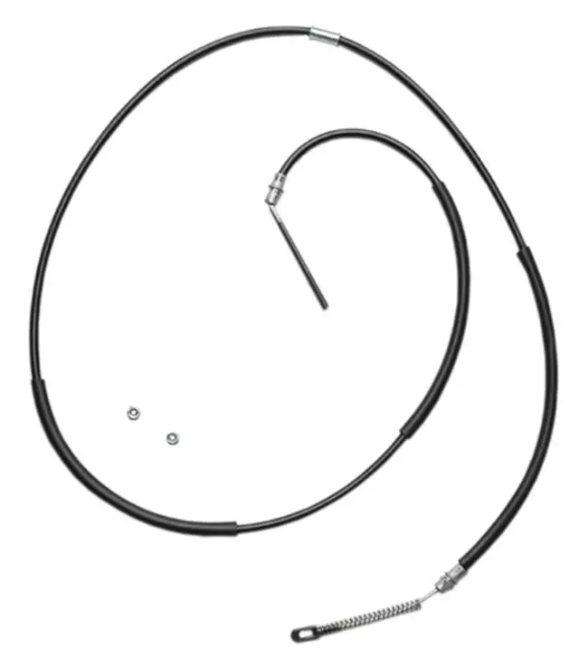 Passenger Side Parking Brake Rear Cable - ACDelco (18P1356)